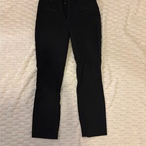 Anthropologie Black Straight Leg Pants